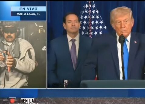 POWER ON THE STREETS While His Goons Are Riding In The Streets, Trump Reveals Maduro’s Last Moments Were Spent Failing To Lock Himself In A Bunker!
