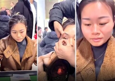 CAUGHT CHEATING Lady Thought She Could Finesse The Casino With “Cyber Punk” Contact Lenses But China Don’t Play