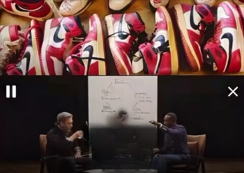 NIKE X GATORADE MAGIC Rich Paul Pulls Out The Whiteboard And Schools Max Kellerman On How Nike And Gatorade Created The Jordan Empire