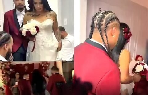 BRONX APARTMENT WEDDING Couple Keeps It Real And Goes Viral After Hosting Their Whole Wedding Inside Their Bronx Apartment