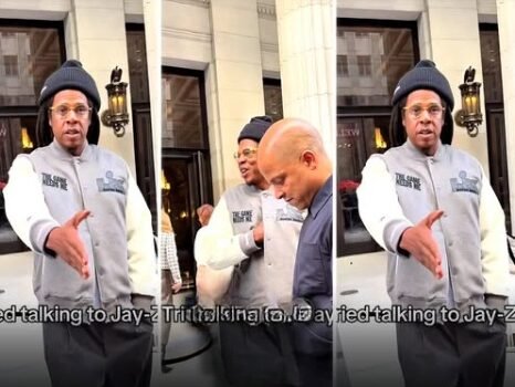 PRESSED BY PAPS Jay-Z Left Hanging By His Ride, Gets Stuck With Reporters Instead!