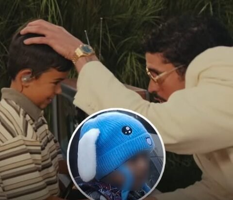 Truth about little boy that Bad Bunny handed Grammy to as people claim it was child detained by ICE