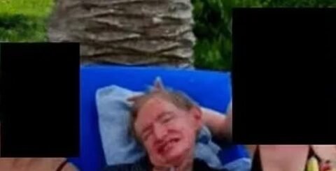 Stephen Hawking’s family reveal identity of women in bikinis seen with him in photo released in Epstein files