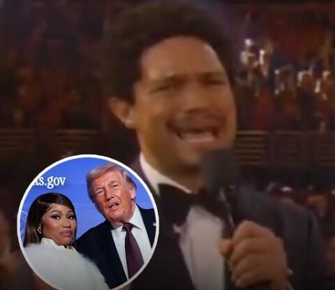 Trevor Noah shades Nicki Minaj with ‘crazy’ Trump comments at the Grammys