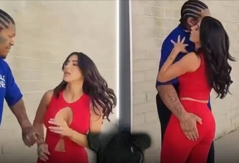 ALLEYWAY SCRAP Crip Mac Caught Grabbing Lena The Plug’s Cheeks During Fight With Streamer DeenTheGreat Over Unpaid $5K Interview