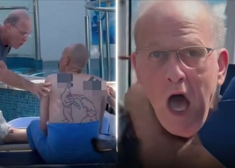 SWASTIKA CONFRONTATION Jewish Man On A Cruise Ship Catches A Dude With Swastika Tattoos Getting Some Sun And Completely Loses It: “Get The F*ck Off!”