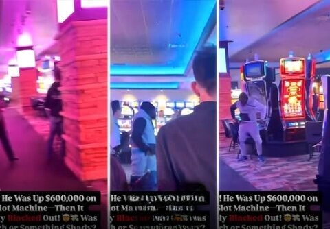 $600K JACKPOT VANISHES Man Goes Berserk After Allegedly Hitting $600K Jackpot That Disappeared When Slot Machine Went Black… Arrested For This