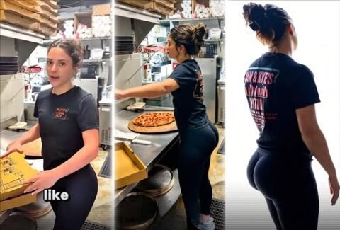 “I WANT TO EAT HER” Pizza Girl Speaks Out On Creepy Dudes Online Who Keep Harassing Her Store